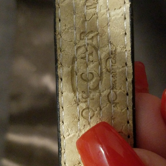 Vintage Oscar De La Renta Black/Gold Belt - Picture 4 of 8